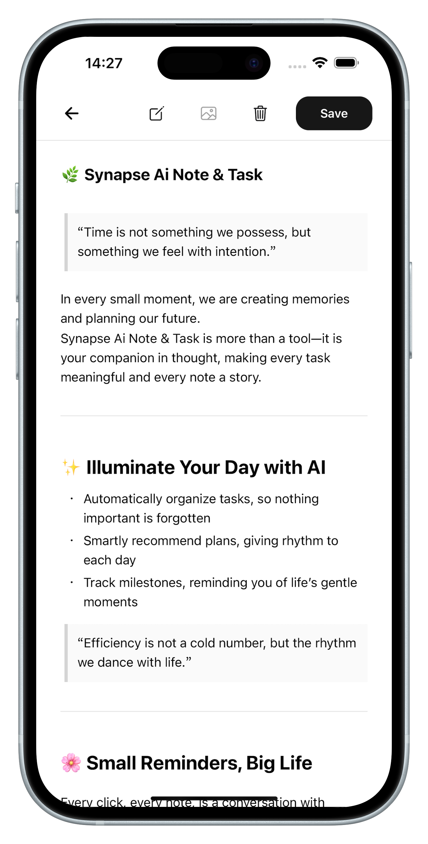 Synapse AI App Screenshot